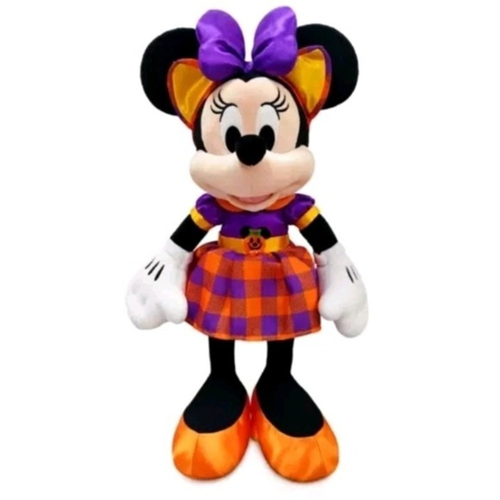 Disney Store Minnie Mouse Halloween Small Soft‎ Toy, Disney New